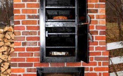 How to build your own brick smokehouse?