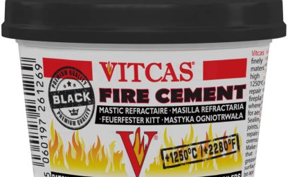 BLACK Fire Cement in autunno: piccola riparazione su apparecchio freddo