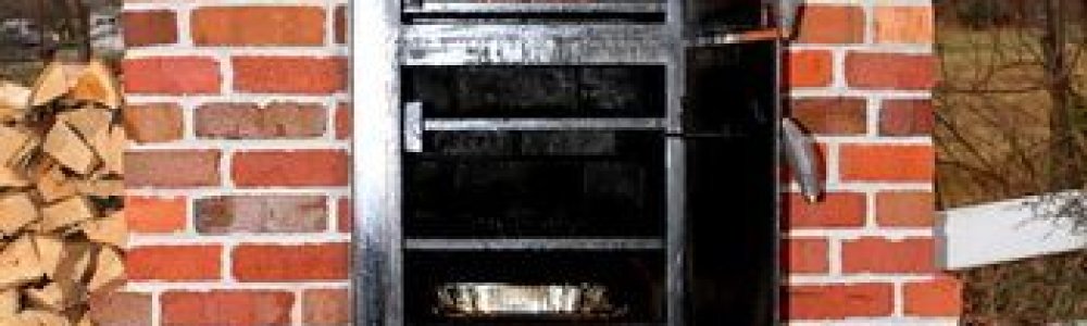 How to build your own brick smokehouse?
