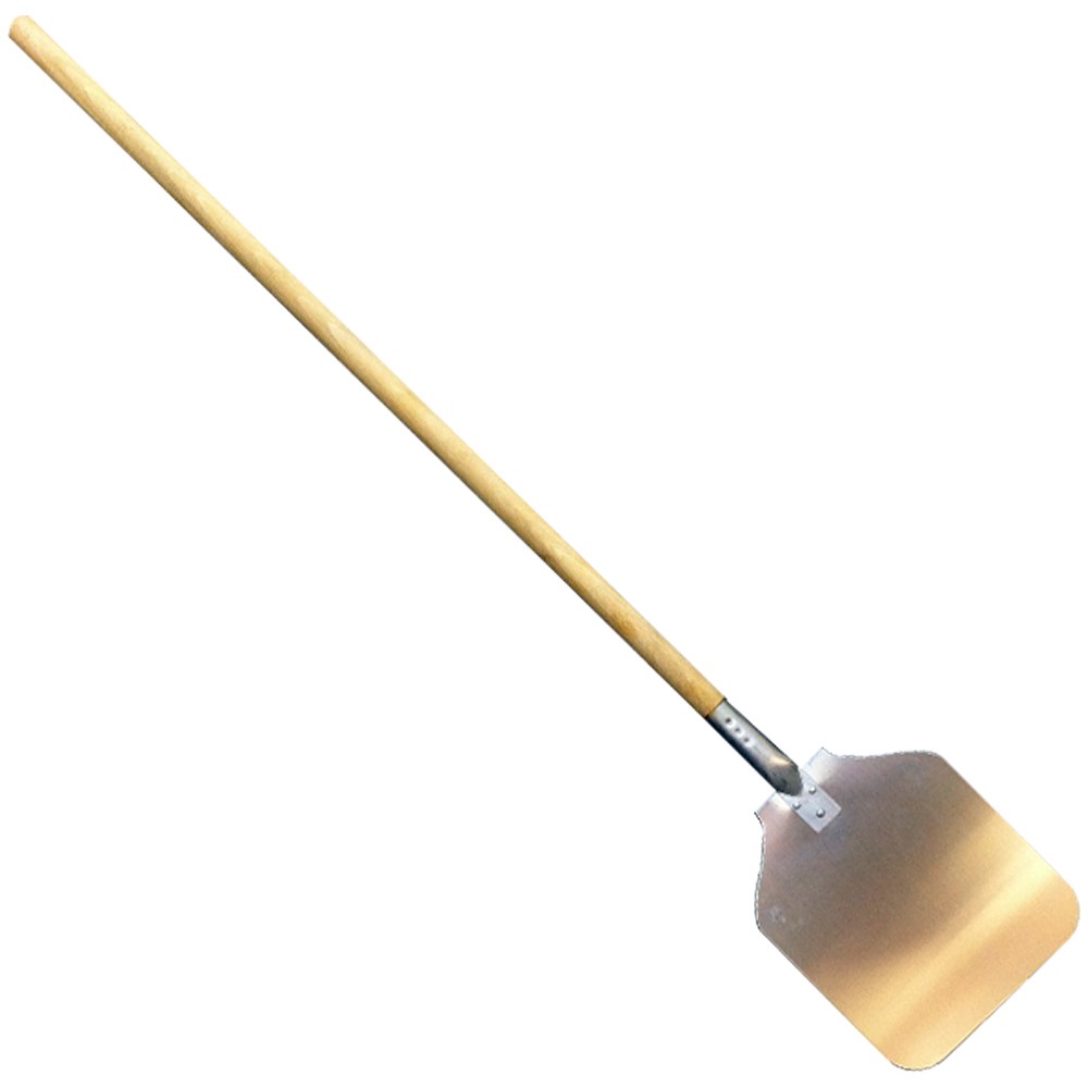 Pizza Oven Accessories: Fit Tools to the Working Space Vitcas metal pizza oven peel with a wooden handle